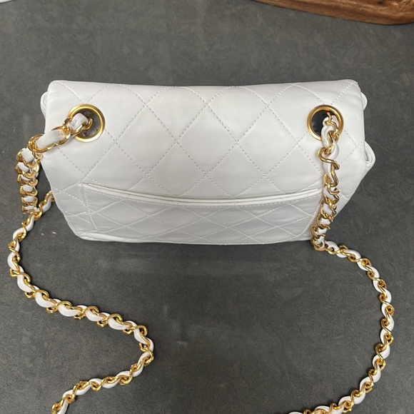 ❌sold❌ Chanel Mini Square Classic Flap Bag 24K Lambskin - Picture 4 of 17